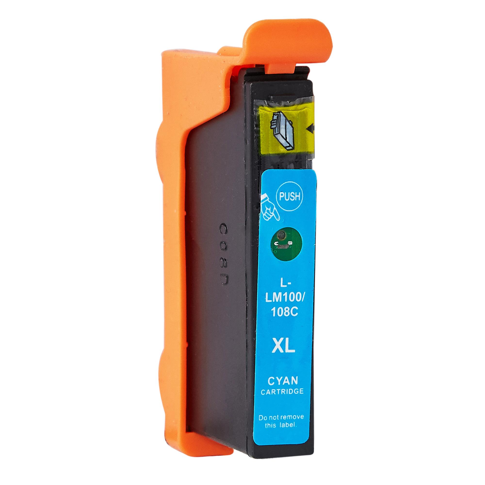 Kompatibel zu Lexmark 100 XL / 0014N1093E Tinte Cyan