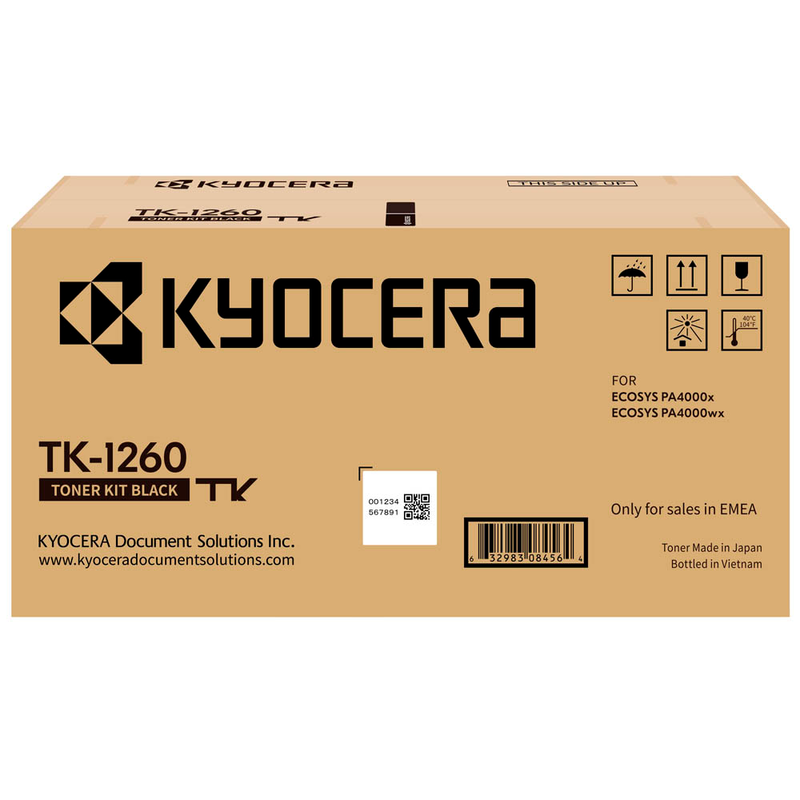 Kyocera Toner-Kit schwarz (1T0C150NL0, TK-1260)