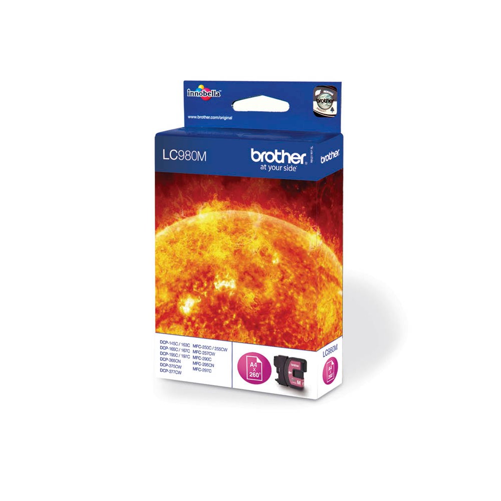 Brother Tintenpatrone magenta (LC-980M)
