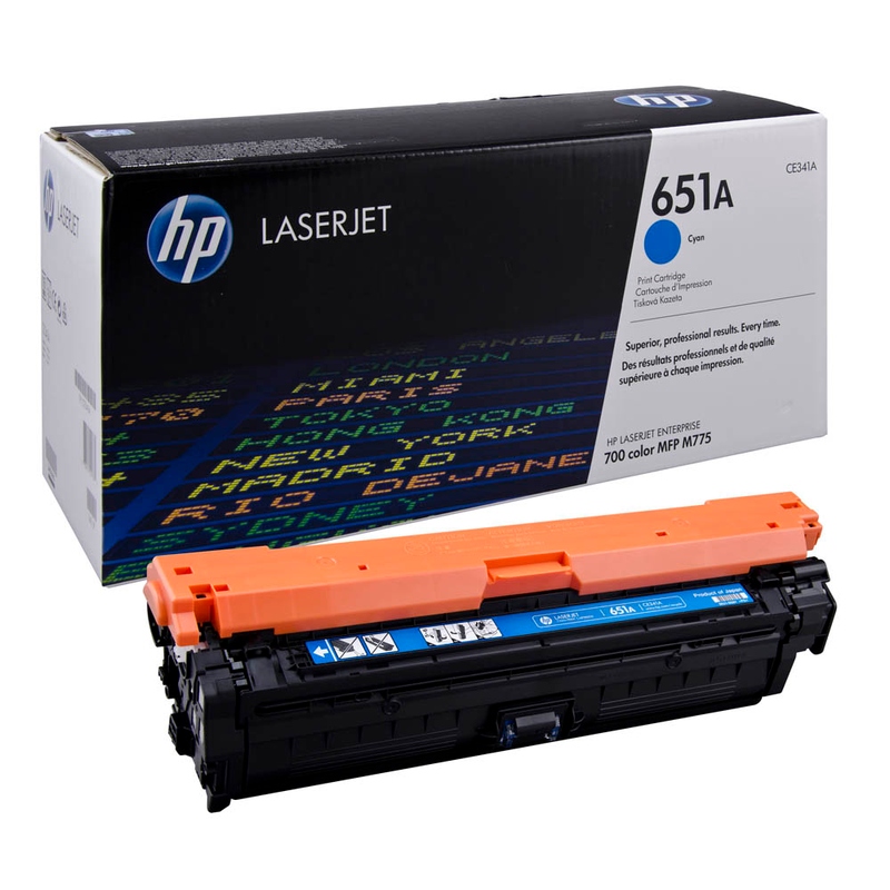 HP Toner-Kartusche cyan (CE341A, 651A)