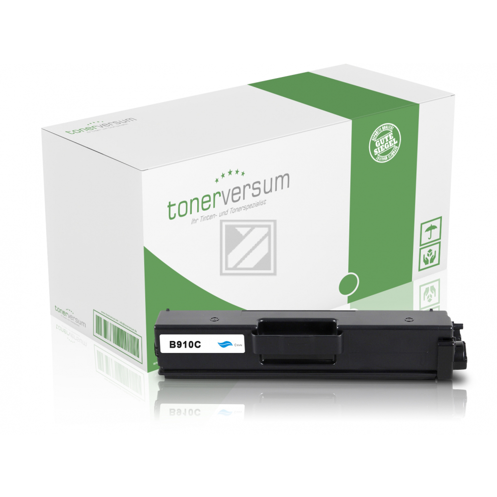 Tonerversum Toner-Kartusche cyan (104093) ersetzt TN-910C
