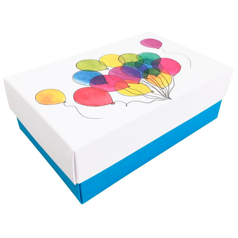 BUNTBOX Geburtstag M Geschenkboxen-Set weiß, 3 St.