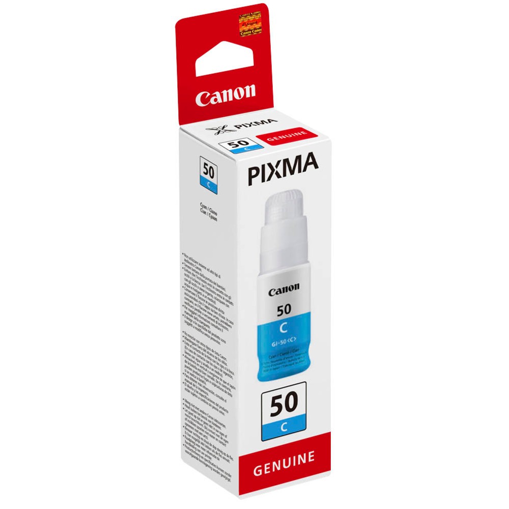 Canon Tintennachfüllfläschchen cyan (3403C001, GI-50C)