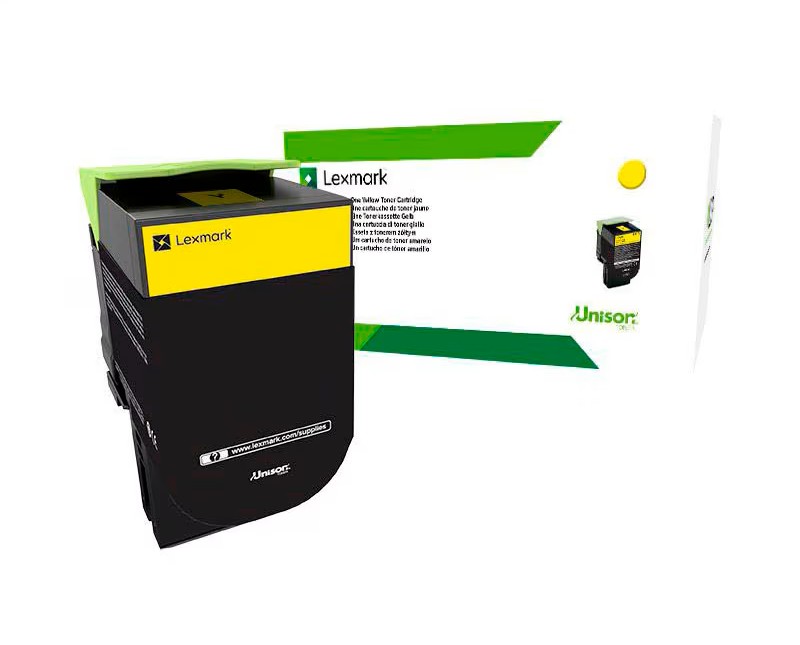 Lexmark Toner-Kit Corporate gelb (80C2XYE, 802XYE)
