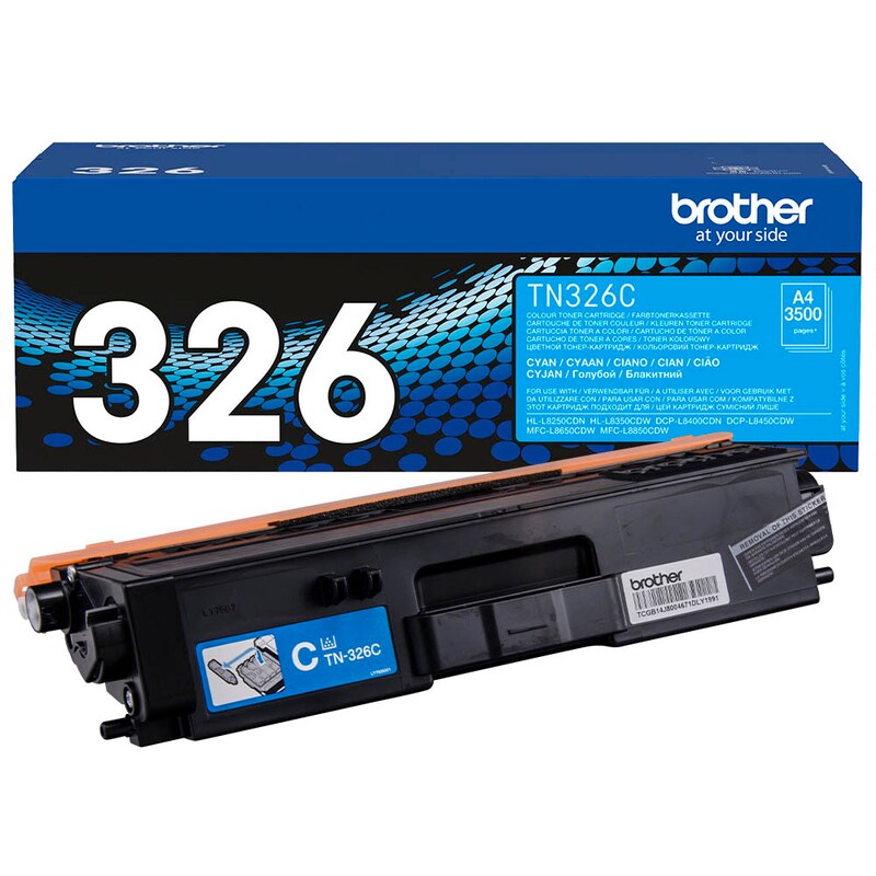 Brother Toner-Kit cyan HC (TN-326C)