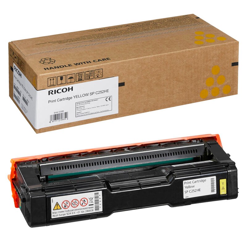 Ricoh Toner-Kartusche gelb HC (407719, SP-C252HA)