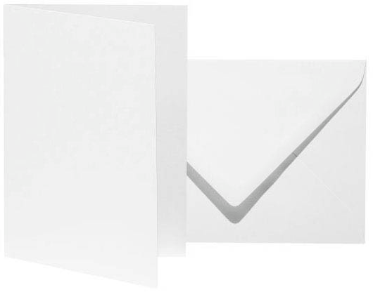 artoz Faltkarten mit Briefumschlägen Mosaic 943601-211 weiß DIN B6, 10 St.