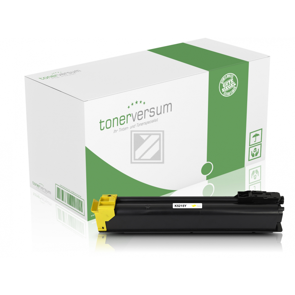 Tonerversum Toner-Kit gelb (TV104454) ersetzt TK-5215Y