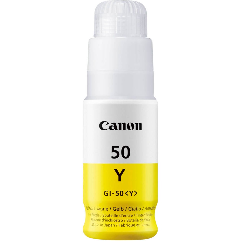 Canon Tintennachfüllfläschchen gelb (3405C001, GI-50Y)
