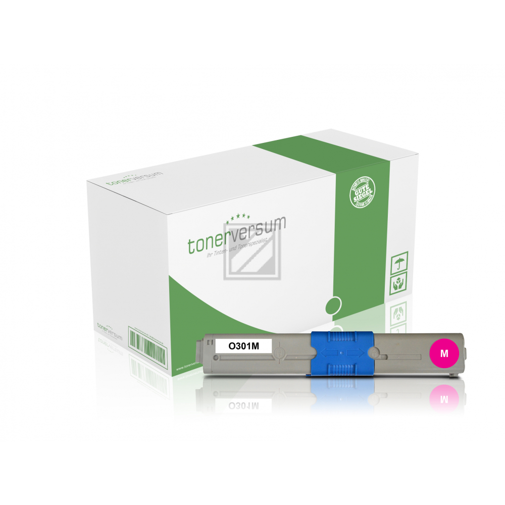 Tonerversum Toner-Kit magenta (102913) ersetzt 44973534