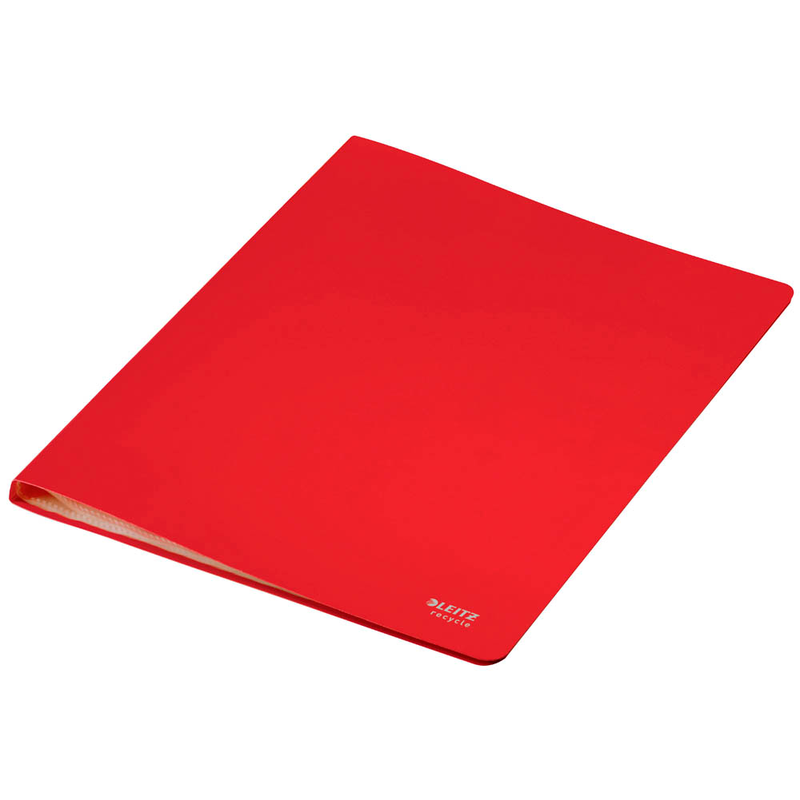 LEITZ Recycle 4677 Sichtbuch DIN A4, 40 Hüllen rot, 1 St.