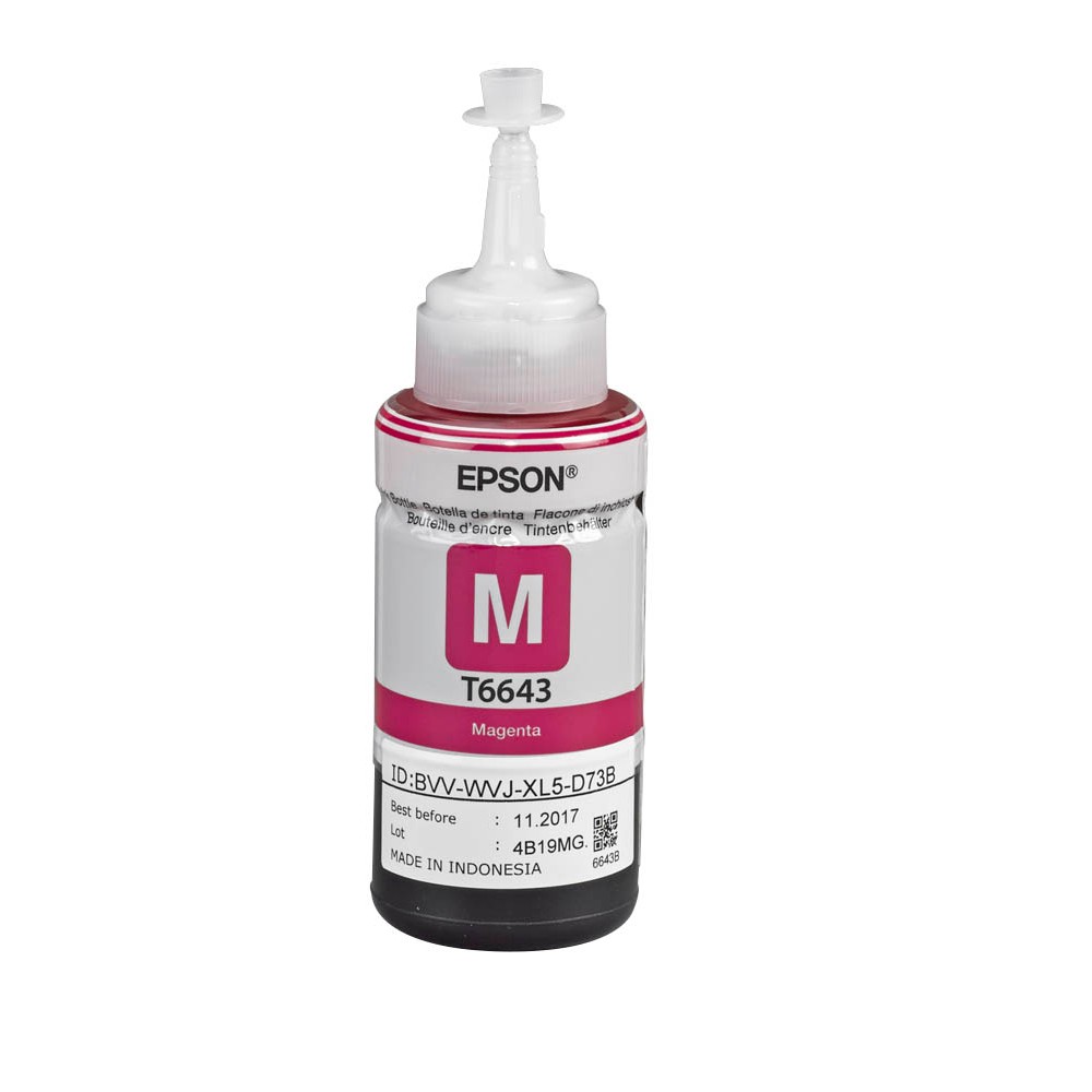 Epson T6643 / C13T664340 Nachfüll-Tinte Magenta 70 ml