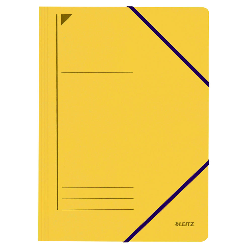 LEITZ Eckspanner 3980 DIN A4 gelb, 1 St.