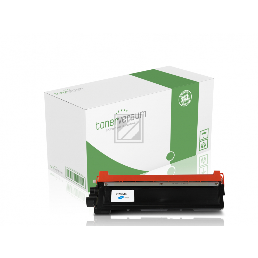 Tonerversum Toner-Kit cyan (101086) ersetzt TN-230C