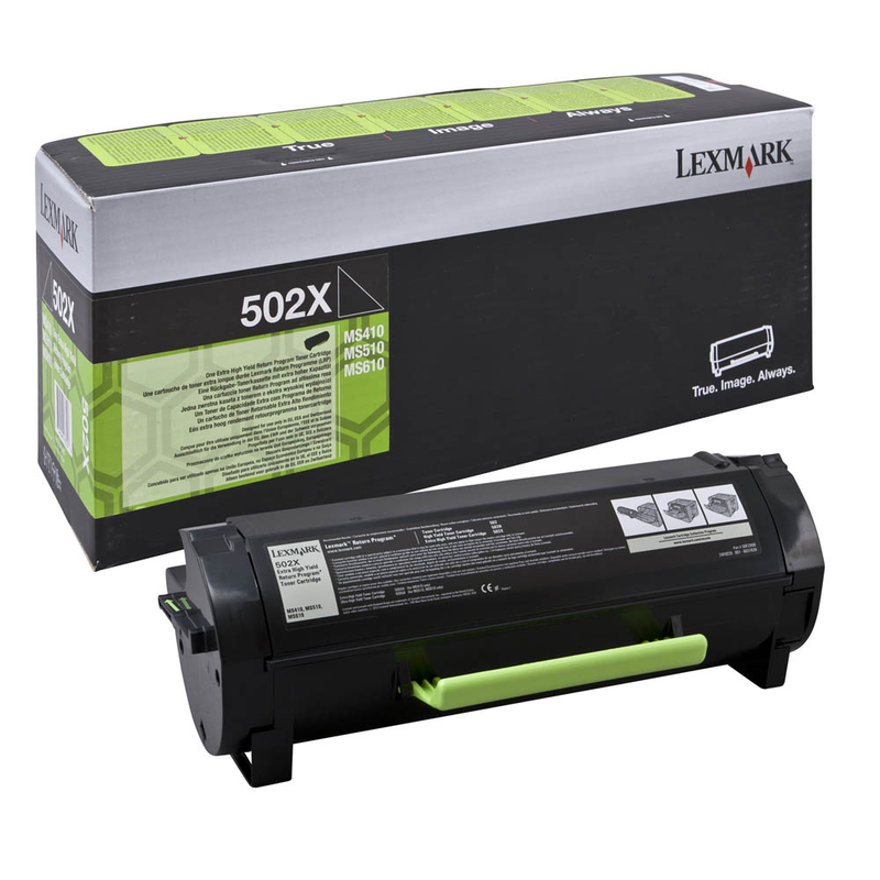 Lexmark Toner-Kit Return schwarz HC plus (50F2X00, 502X)
