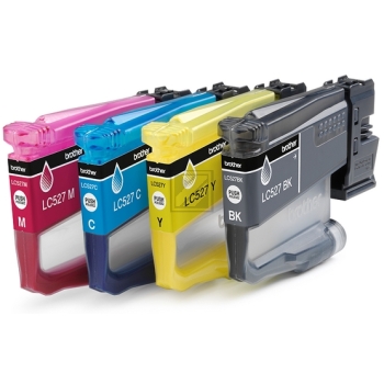 Brother Tintenpatrone gelb, magenta, schwarz, cyan SC (LC-527VAL)