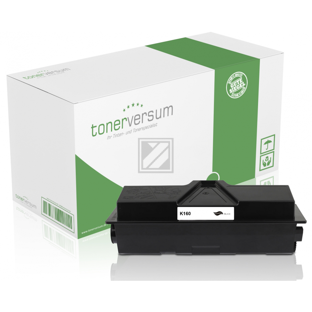 Tonerversum Toner-Kit schwarz (TV104636) ersetzt TK-160