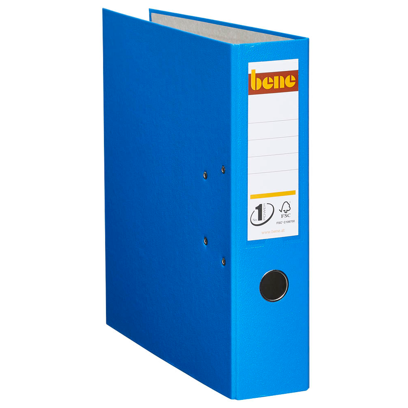 bene No.1 Power Ordner blau Kunststoff 8,0 cm DIN A4, 1 St.
