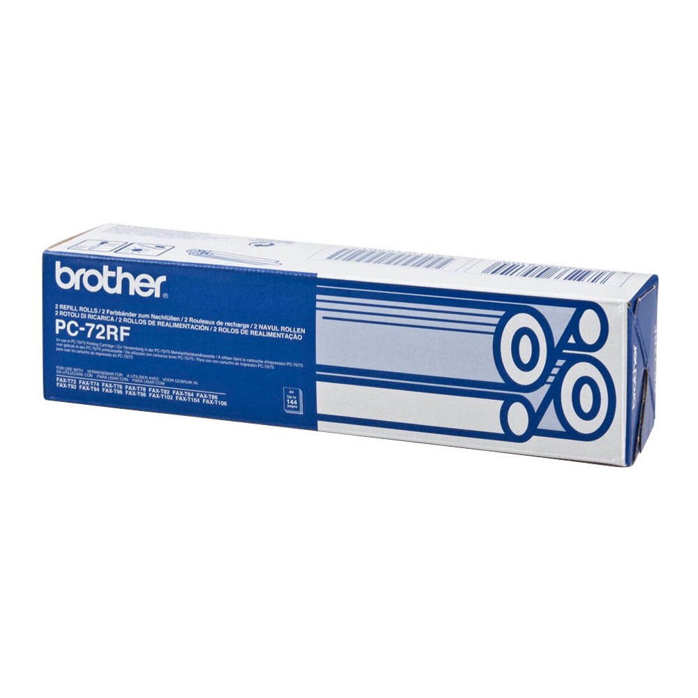 Brother Thermo-Transfer-Rolle 2 x schwarz (PC-72RF)