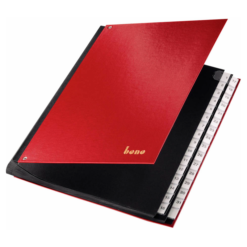 bene Pultordner 1-31 rot, 1 St.