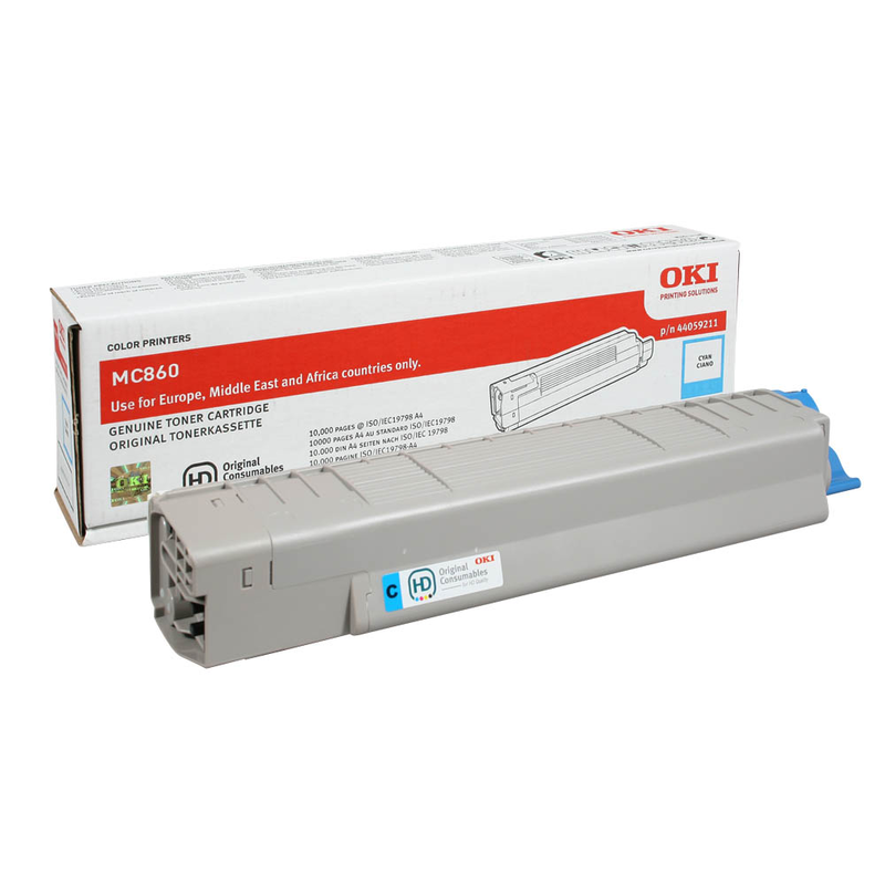 OKI Toner-Kit cyan (44059211)