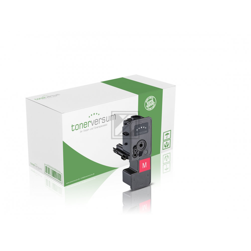 Tonerversum Toner-Kartusche magenta SC (104075) ersetzt TK-5220M
