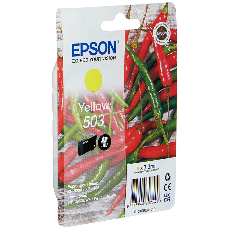 Epson Tintenpatrone gelb SC (C13T09Q44010, 503)