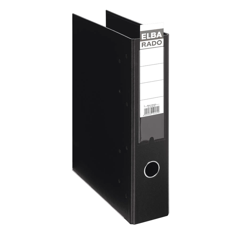 ELBA Doppelordner schwarz Kunststoff 7,5 cm, 1 St.