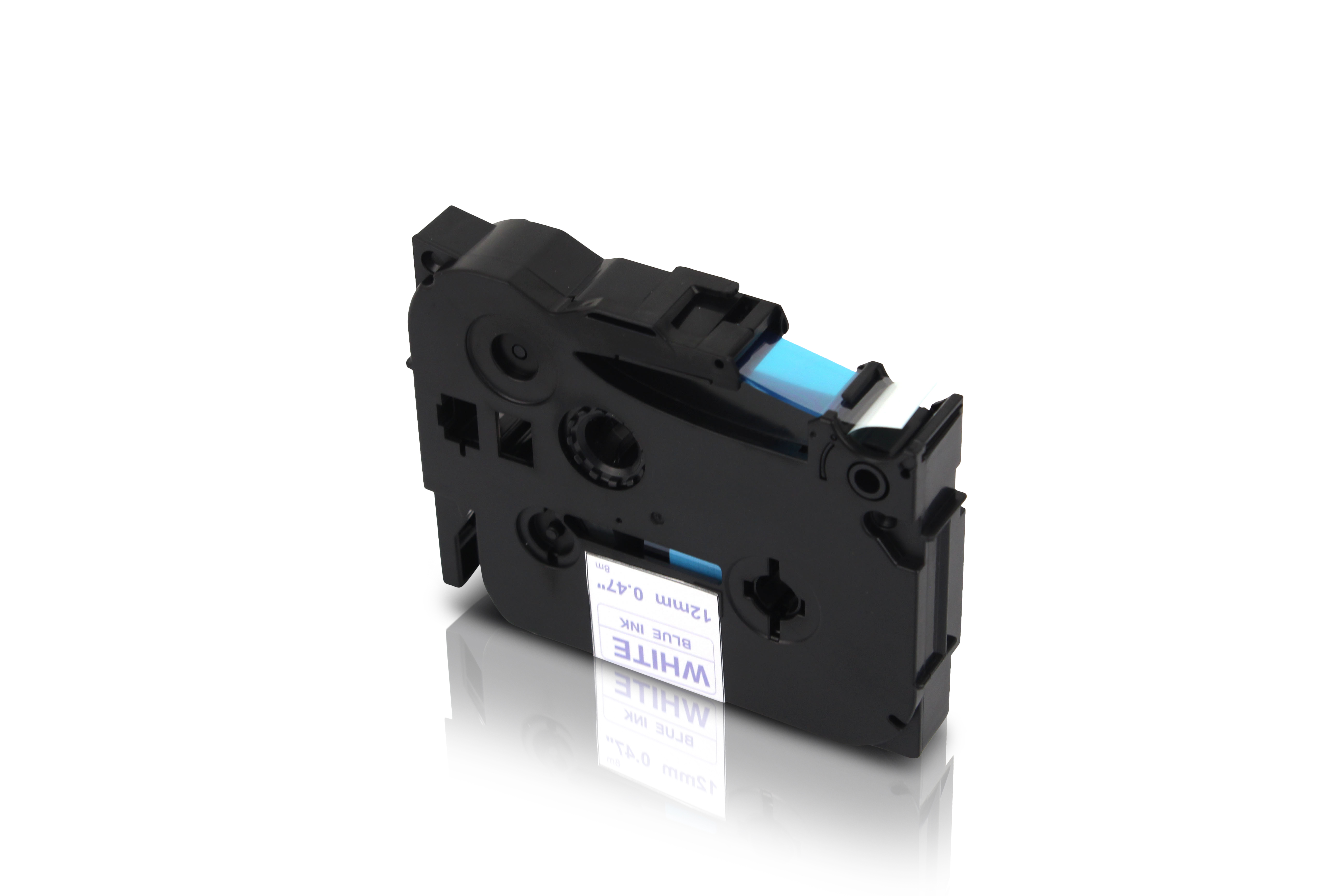 Kompatibel zu Brother TZe-233 P-Touch Schriftband 12mm blau/weiss