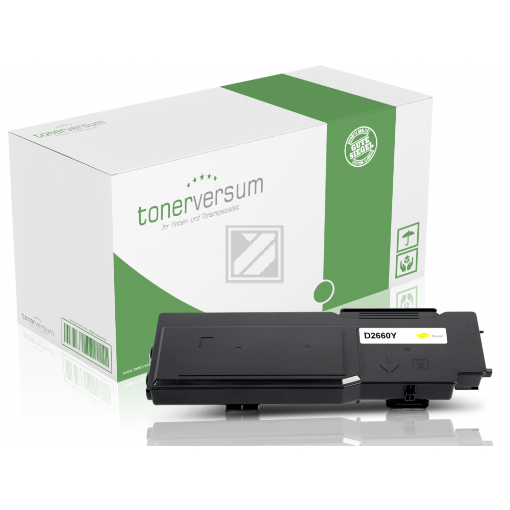 Tonerversum Toner-Kit gelb HC (101660) ersetzt YR3W3