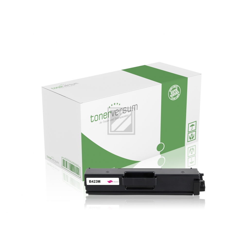 Tonerversum Toner-Kartusche magenta HC (TV104140) ersetzt TN-423M