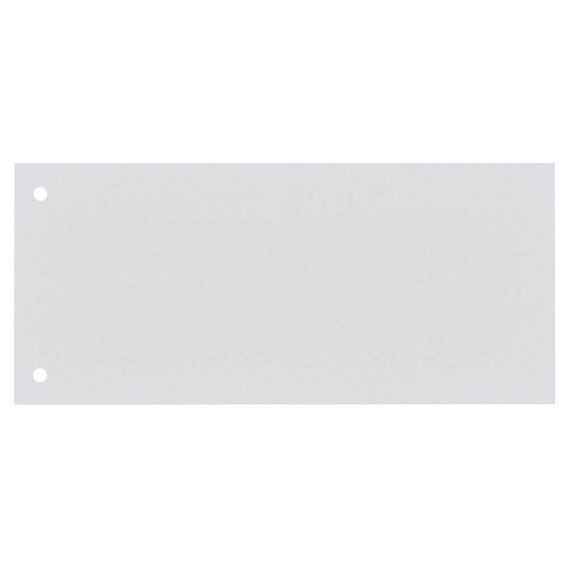 DONAU Trennstreifen DONAU weiß, 190 g/qm Karton 23,5 x 10,5 cm, 100 St.