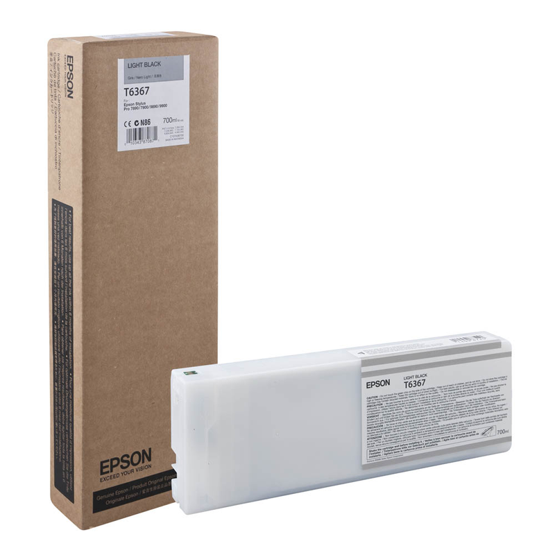 Epson Tintenpatrone schwarz light (C13T636700, T6367)