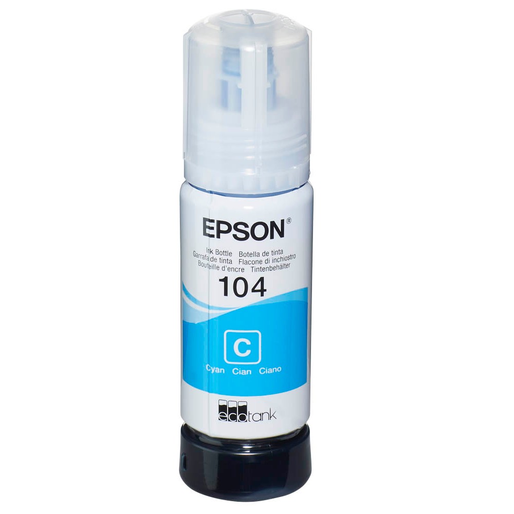 Epson 104 / C13T00P240 Nachfüll-Tinte Cyan 65 ml