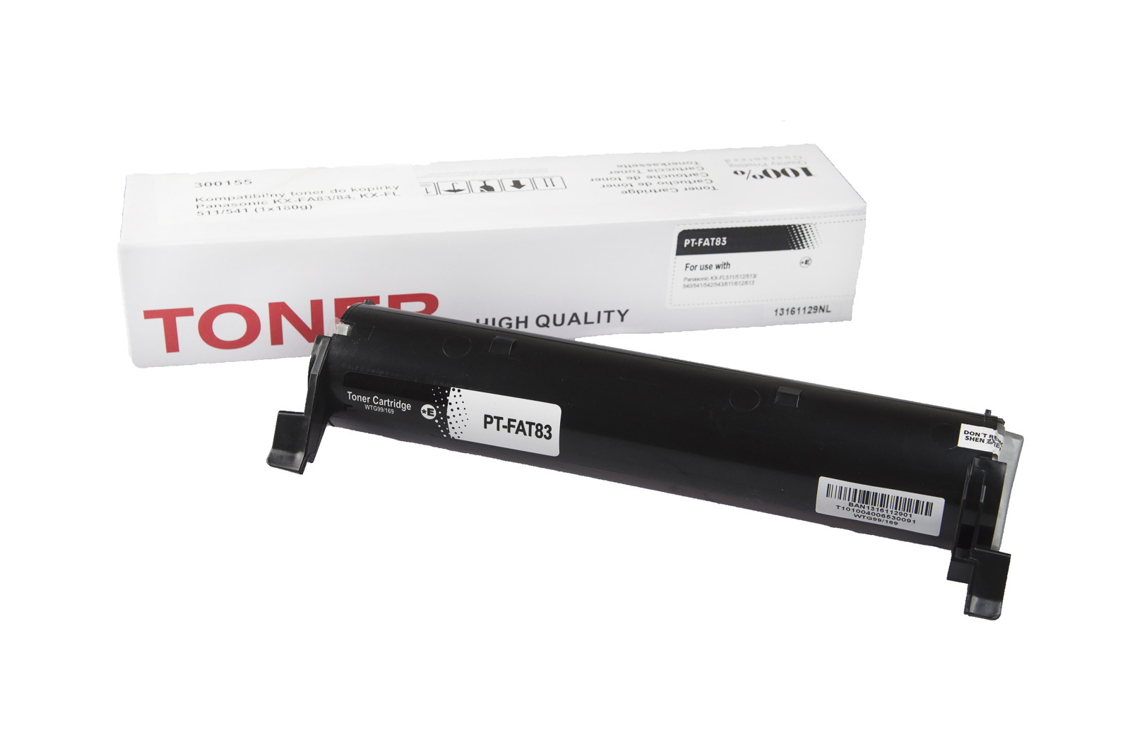 Tonerversum Toner-Kartusche schwarz (TV109695) ersetzt KX-FA83X