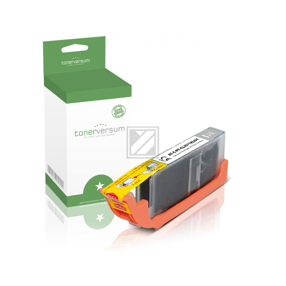 Tonerversum Tintenpatrone grau (100331) ersetzt CLI-571XLGY