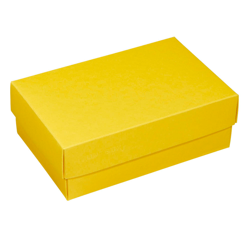 BUNTBOX M Geschenkboxen 1,1 l gelb 17,0 x 11,0 x 6,0 cm, 3 St.