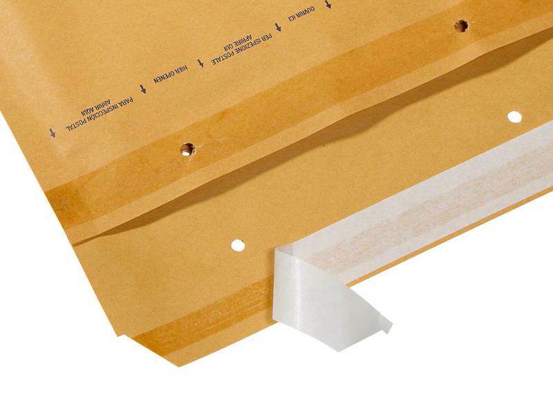 aroFOL® CLASSIC Luftpolstertaschen CD braun 18,0 x 16,5 cm, 100 St.