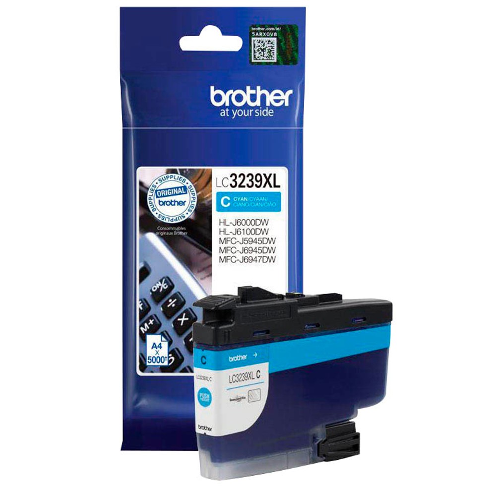 Brother Tintenpatrone cyan HC (LC-3239XLC)
