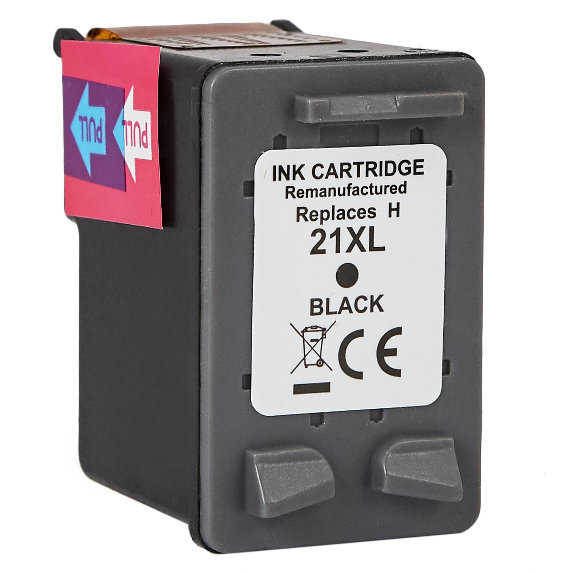 Kompatibel zu HP 21 / C9351CE Tinte Black XXL