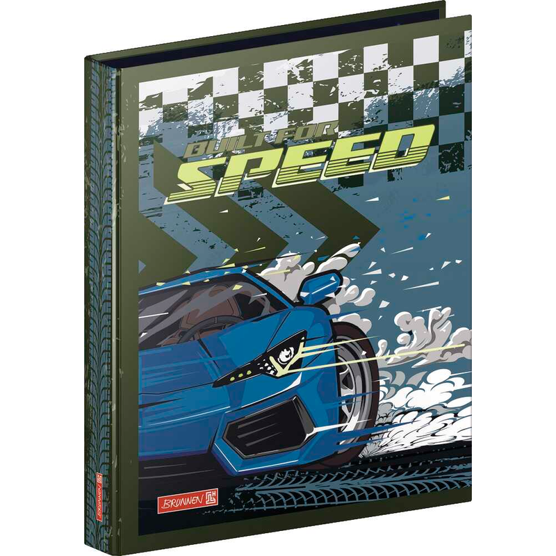 BRUNNEN Ringmappe Fast Wheels blau, 1 St.