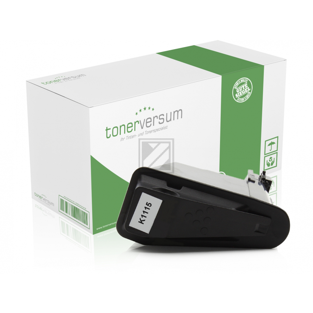 Tonerversum Toner-Kit schwarz (102496) ersetzt TK-1115