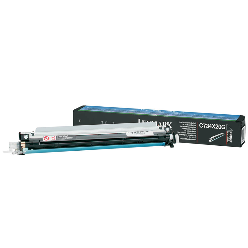 Lexmark Fotoleitertrommel schwarz (C734X20G)