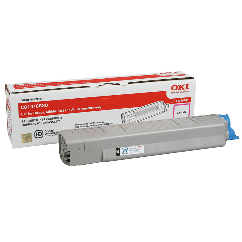 OKI Toner-Kit magenta (44059106)