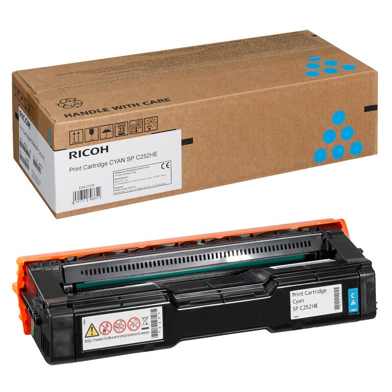 Ricoh Toner-Kartusche cyan HC (407717, SP-C252HA)