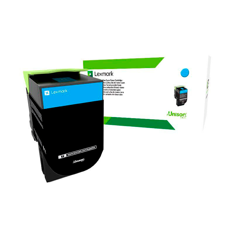 Lexmark Toner-Kit Corporate cyan (80C2XCE, 802XCE)