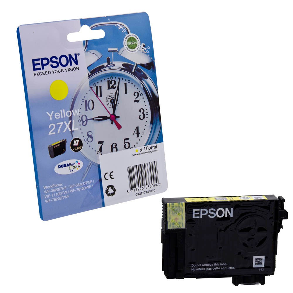 Epson 27 XL / C13T27144012 Tinte Yellow