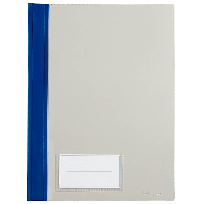 bene Schnellhefter Kunststoff blau DIN A4, 10 St.