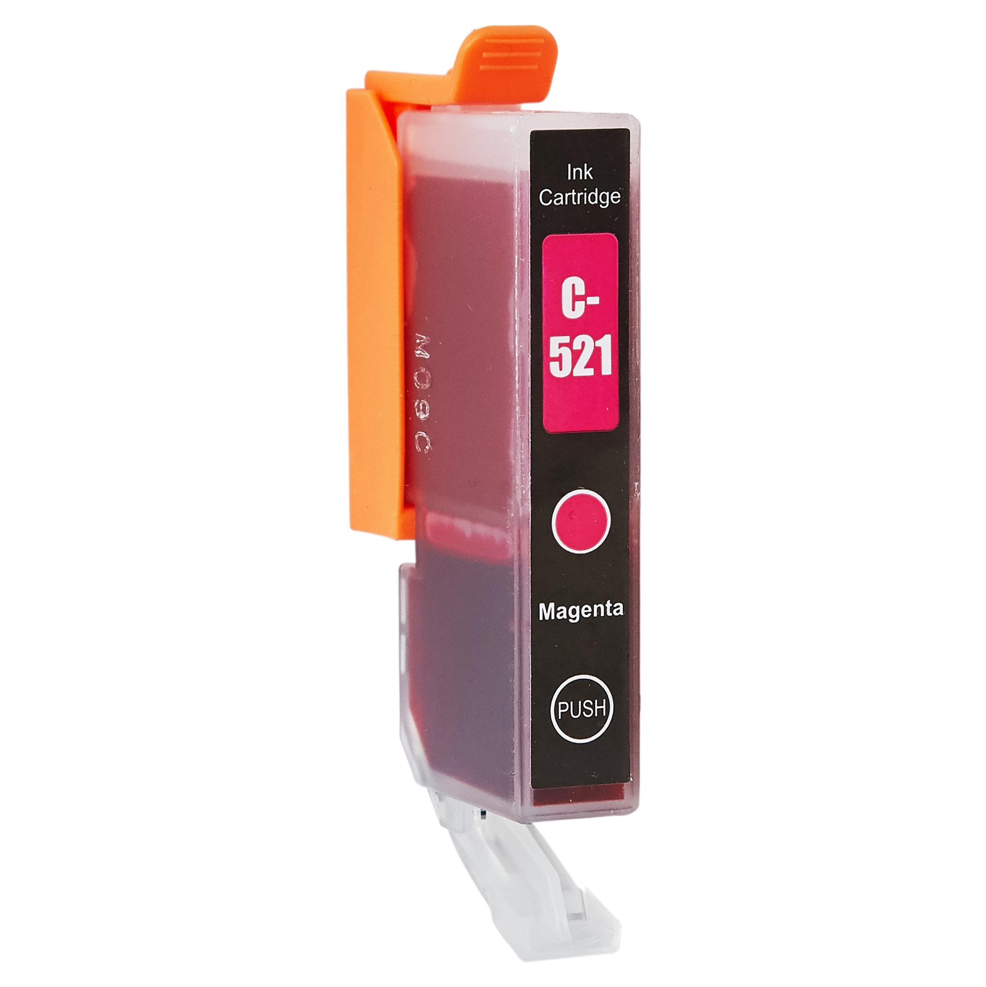 Kompatibel zu Canon CLI-521M / 2935B001 Tinte Magenta