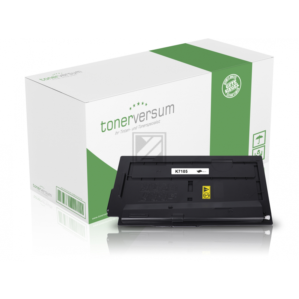 Tonerversum Toner-Kit schwarz (101487) ersetzt TK-7105